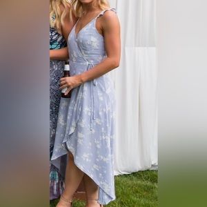 Blue and white Abercrombie dress